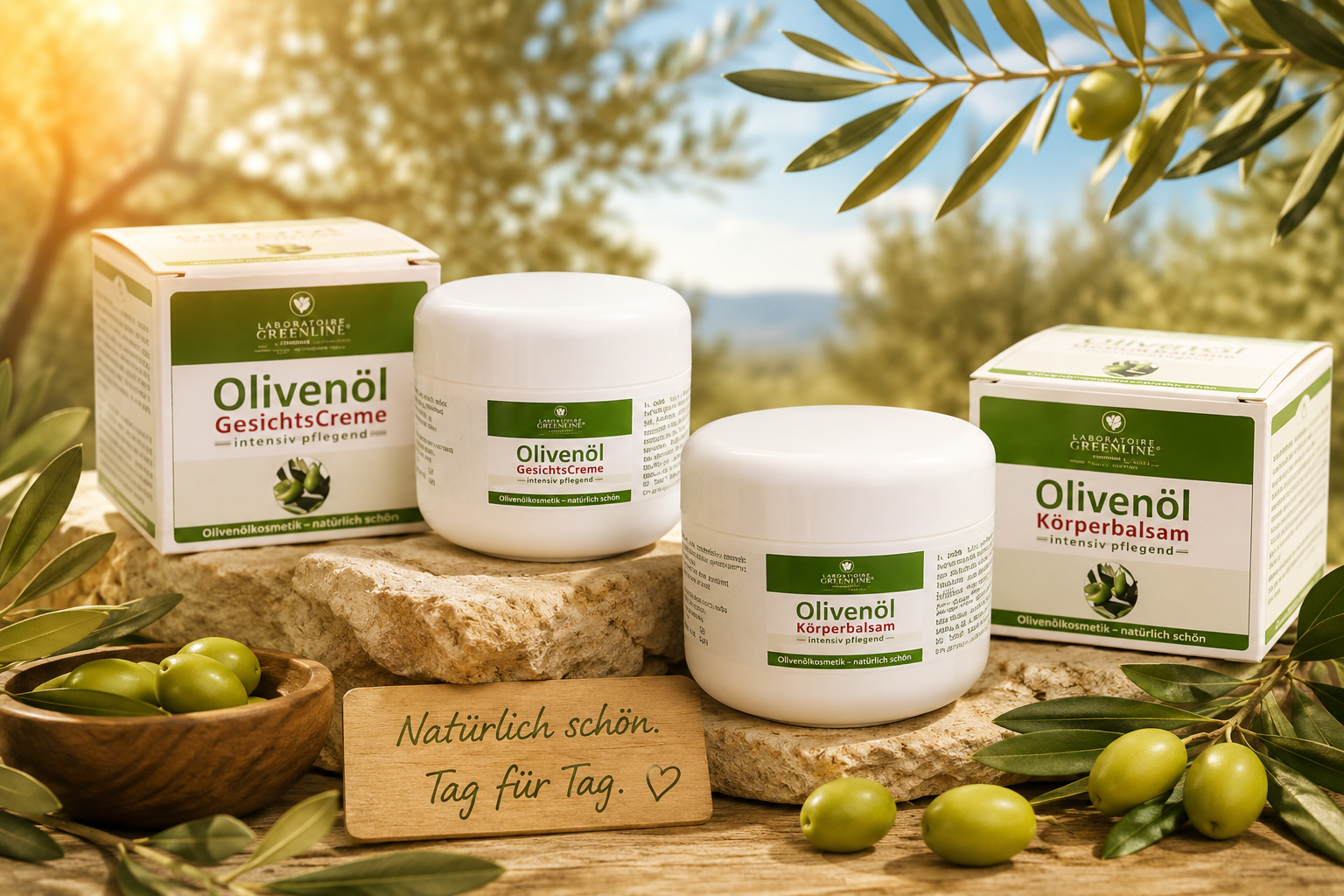 Oliven�lkosmetik Premium von Golden Heart
