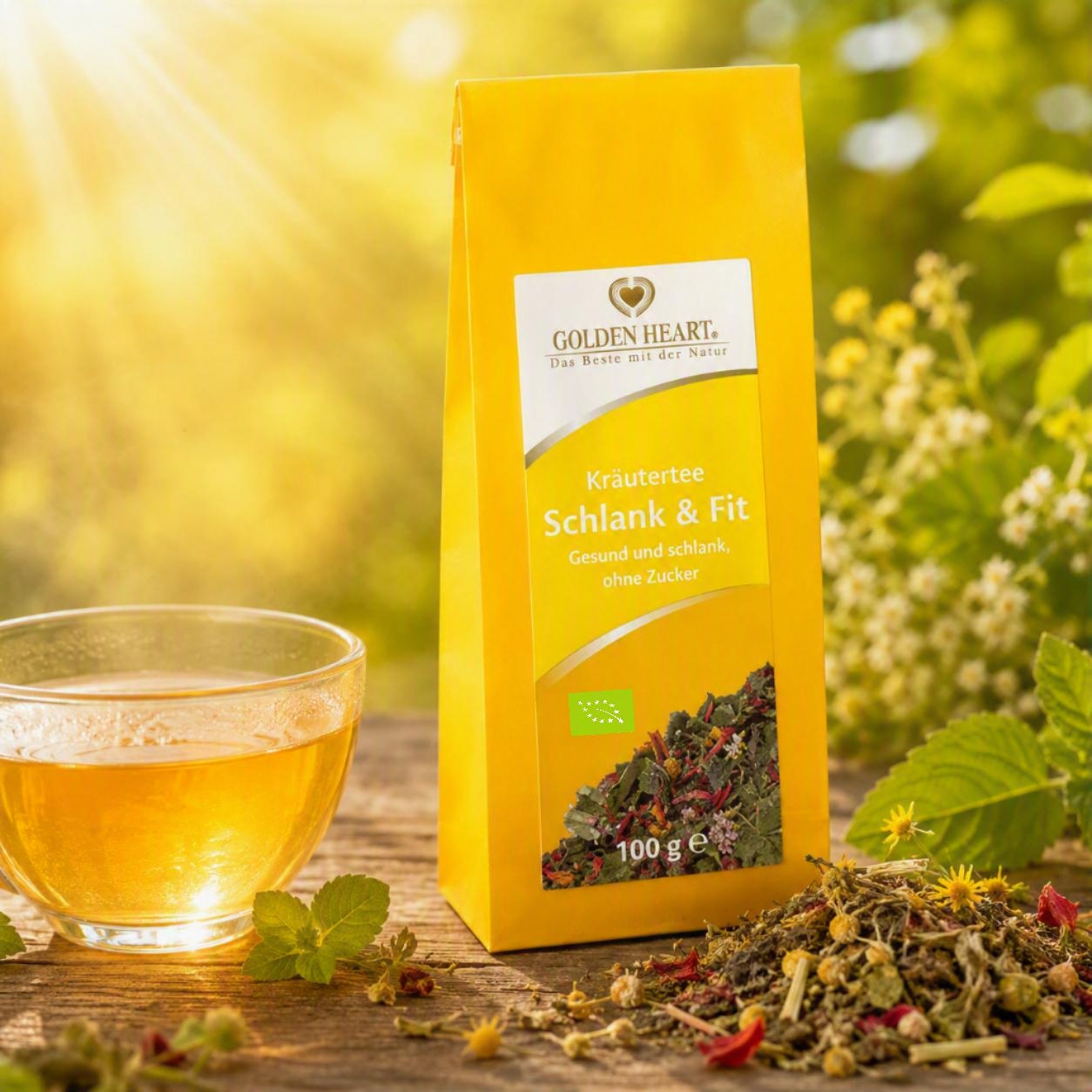 Hochwertige gesunde S�sse und Tees zum Abnehmen von Golden Heart