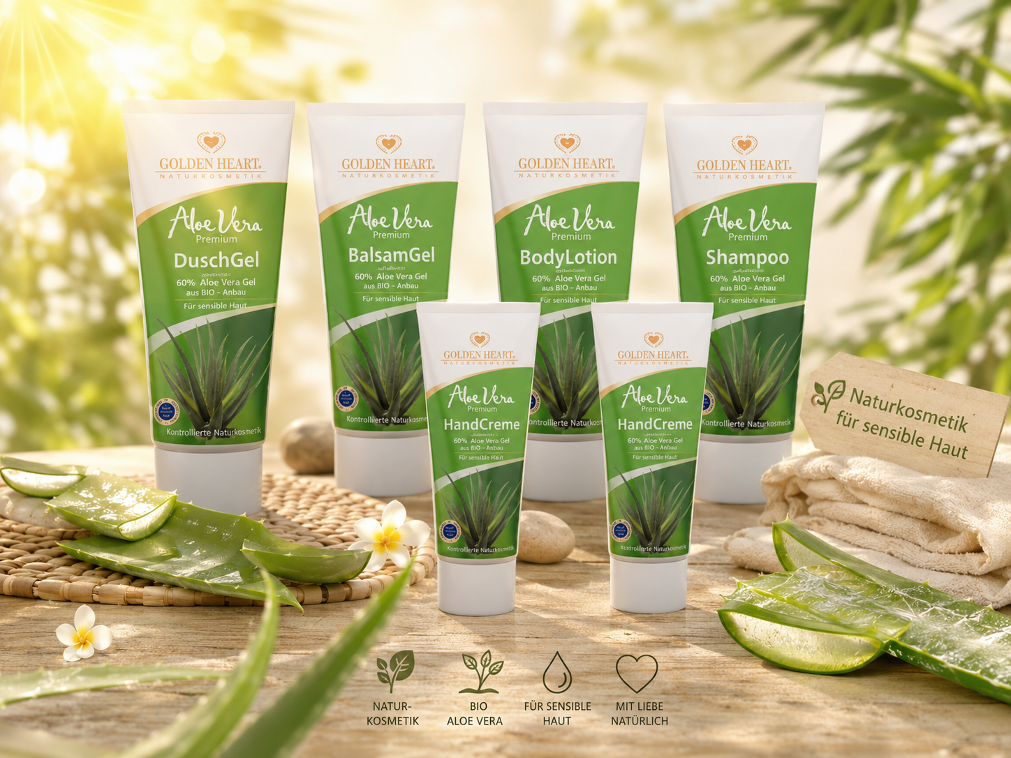 Aloe Vera Kosmetik Produkte